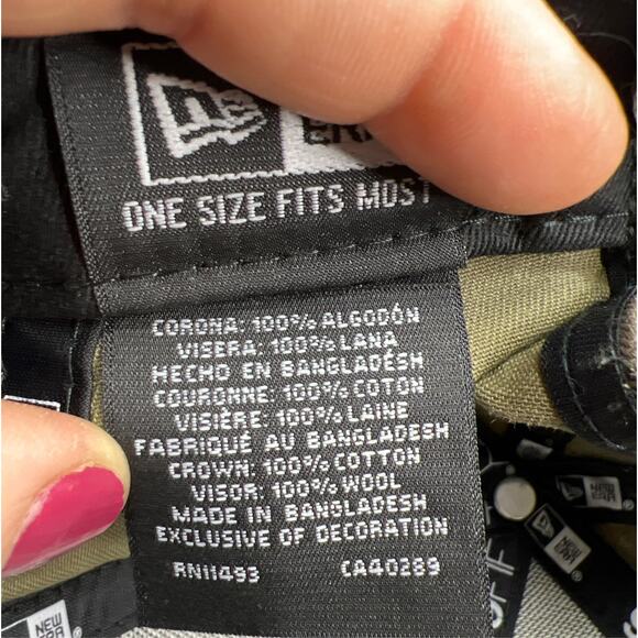 MLB New Era Camouflaged New York Yankees Anniversary Snapback Cap Adjustable - Picture 12 of 13